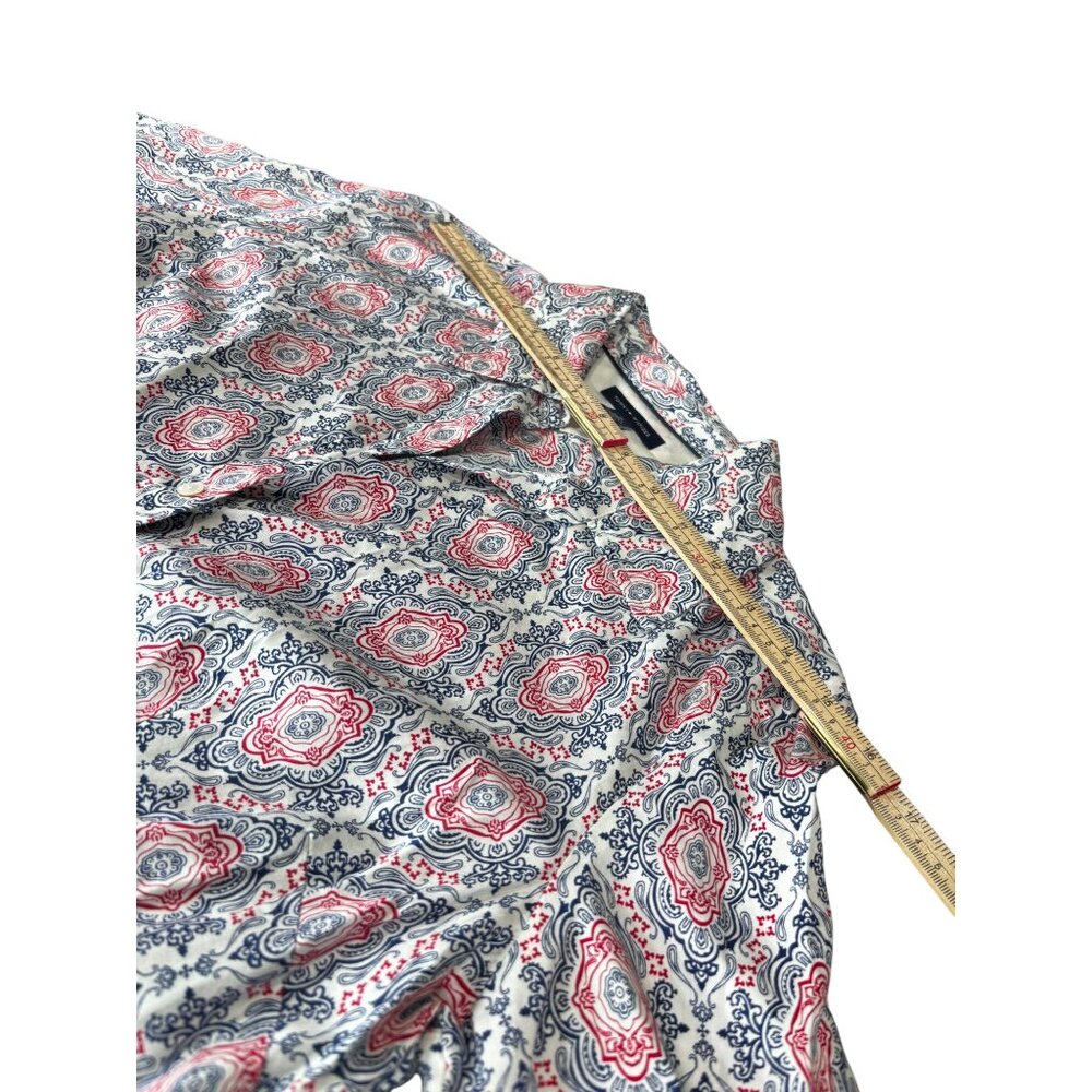 Tommy Hilfiger Womens M Button-Up Long Sleeve Shirt - Picture 7 of 10